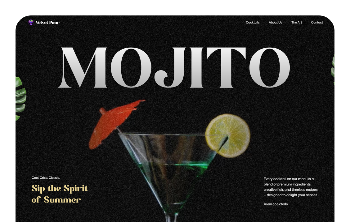 Animated Landing Page with GSAP